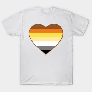 Pride Flag Heart bear T-Shirt